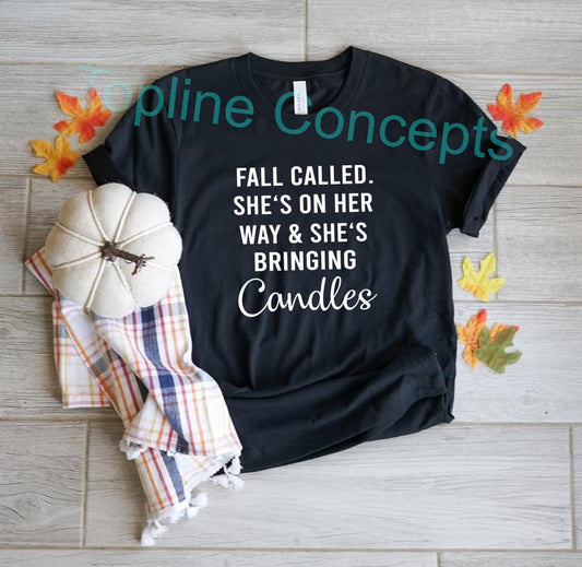 Fall called she’s bringing candles